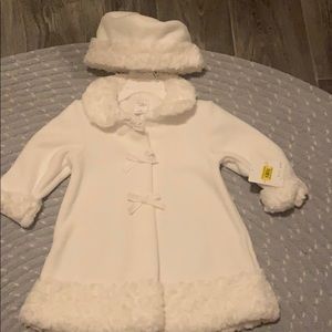 Cream winter coat